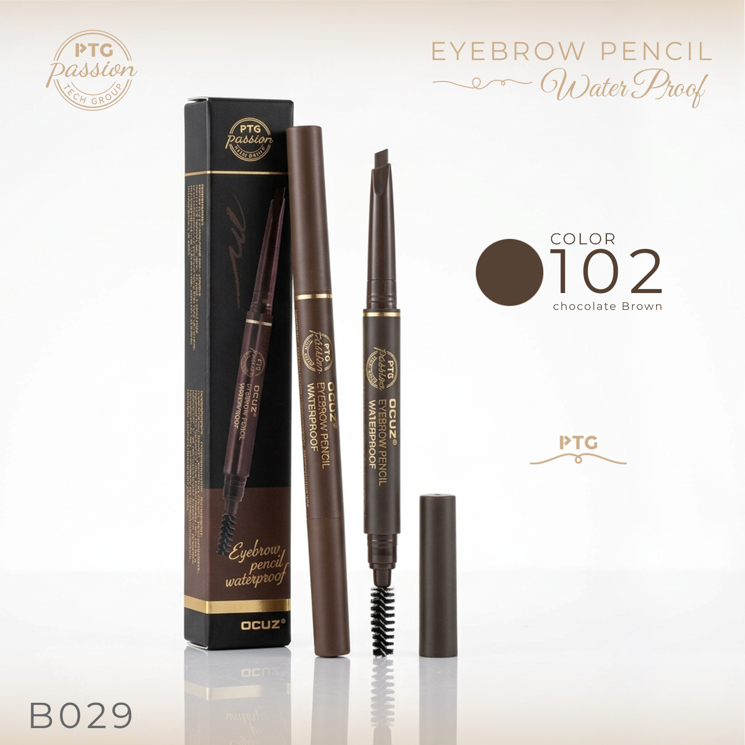 OCUZ Waterproof Eyebrow Pencil